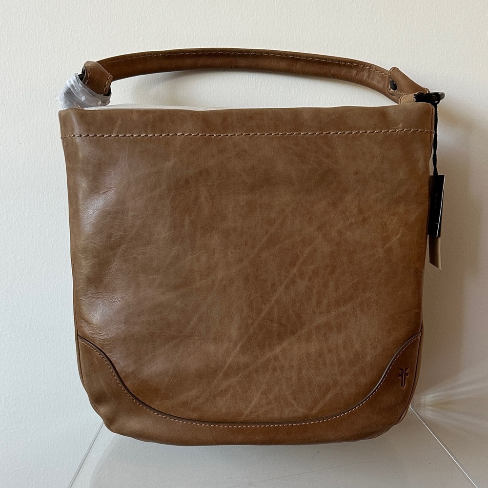 Frye Melissa Hobo Bag in Light Brown